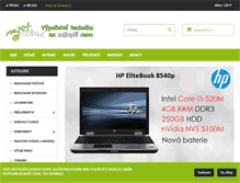 Tablet Screenshot of nextwind.cz